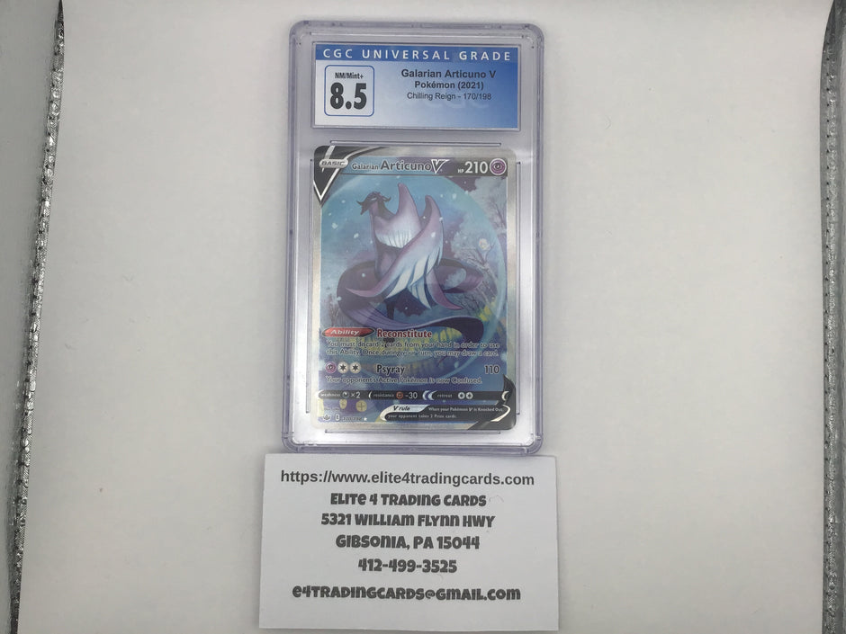 Galarian Articuno V CGC 8.5