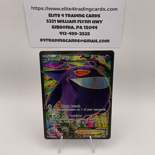 Gengar EX (114 Full Art) - XY - Phantom Forces (PHF) LP
