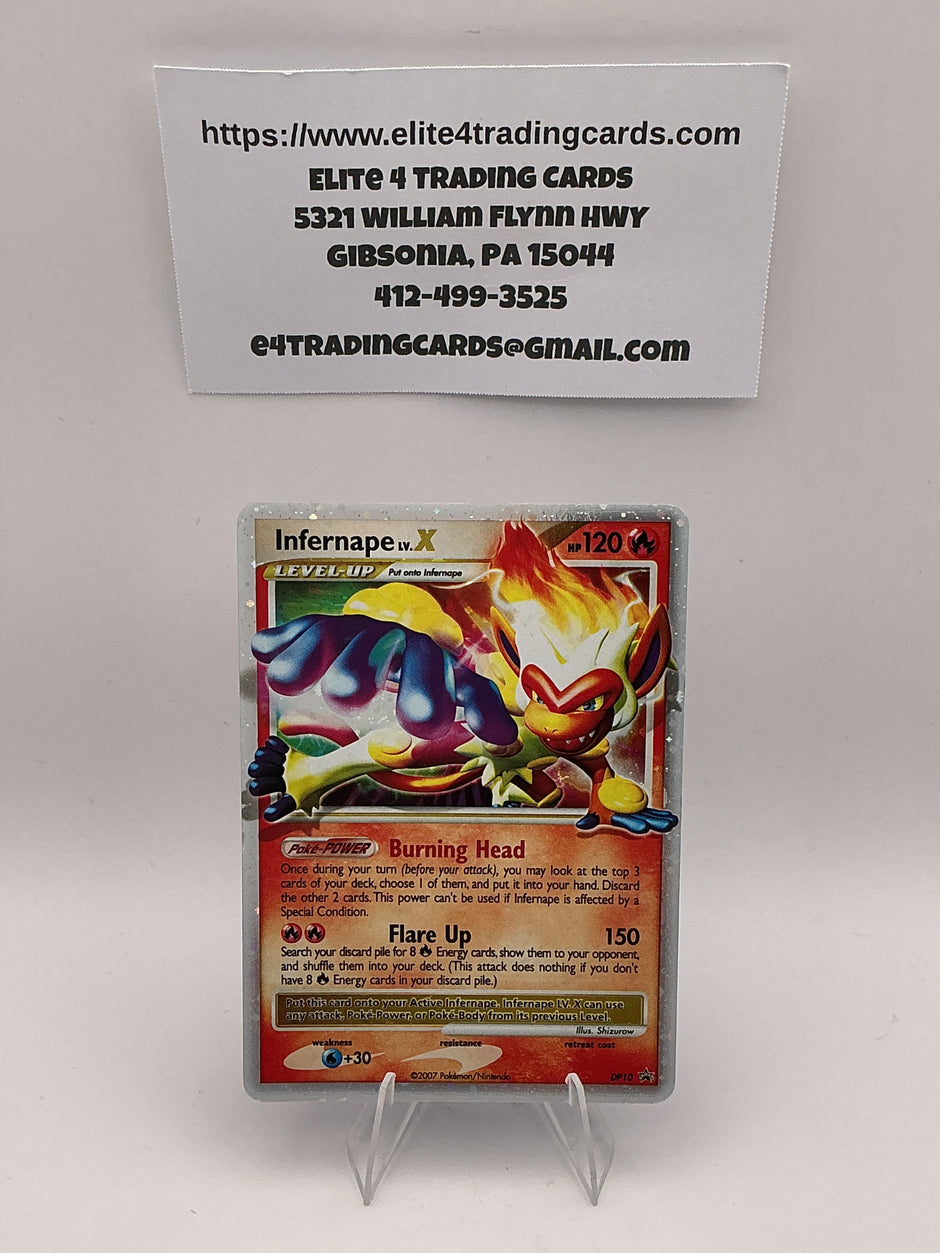 Infernape LV.X - DP10 - Diamond and Pearl Promos (PR) - (MP)