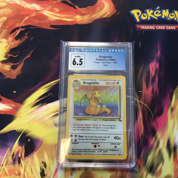 CGC 6.5 Dragonite Unlimited