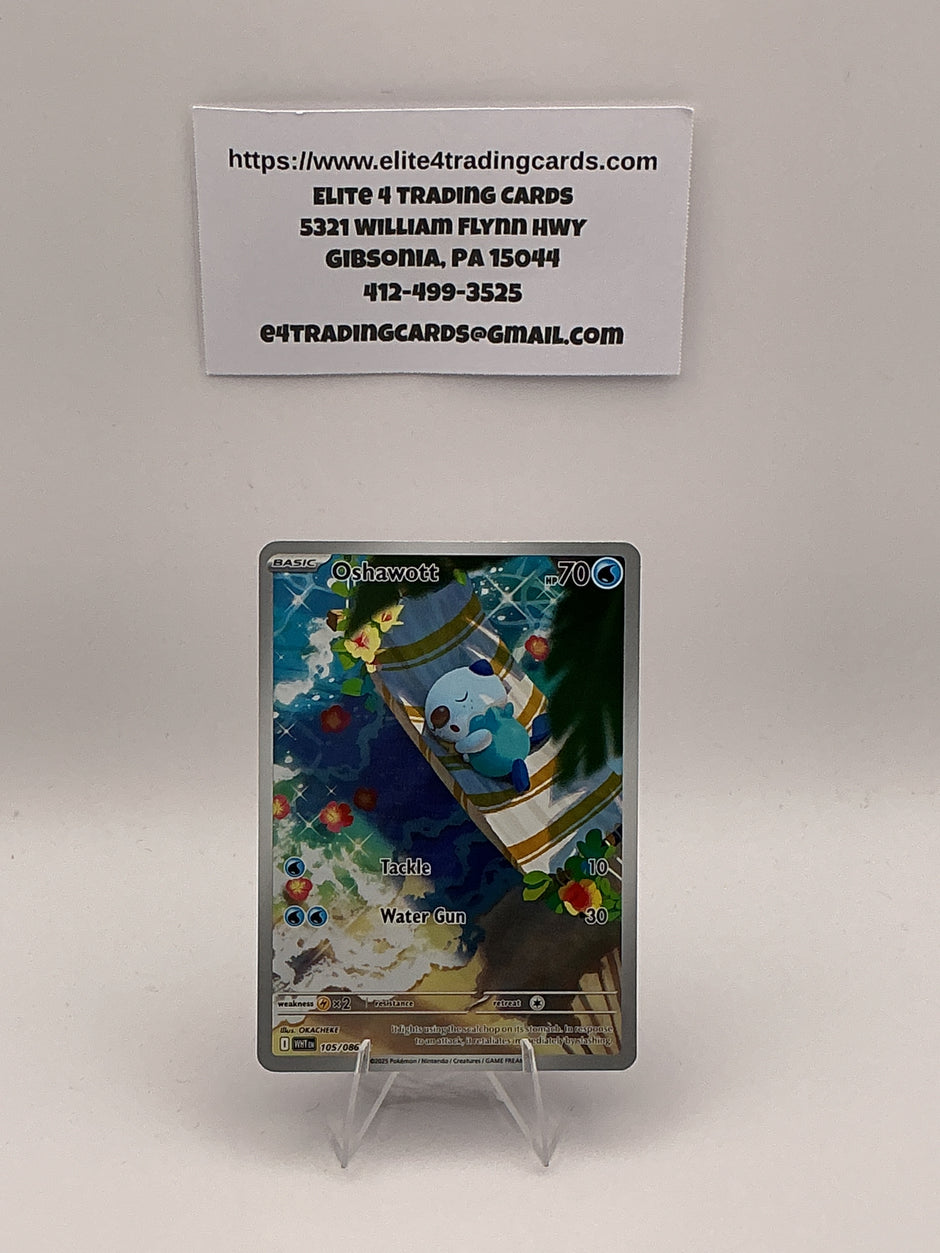 Oshawott - 105/086 - SV: White Flare (WHT)