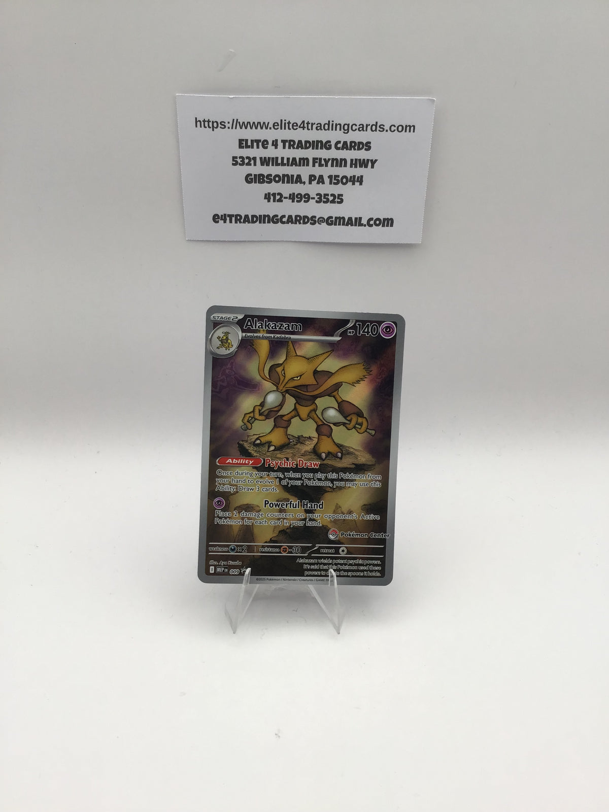 Alakazam - 009 - ME: Mega Evolution Promo (MEP)