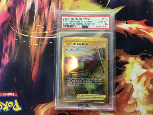 PSA 10 Turffield Stadium