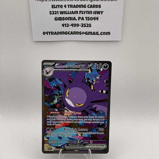 Team Rocket's Crobat ex - 234/182 - SV10: Destined Rivals (DRI) - NM