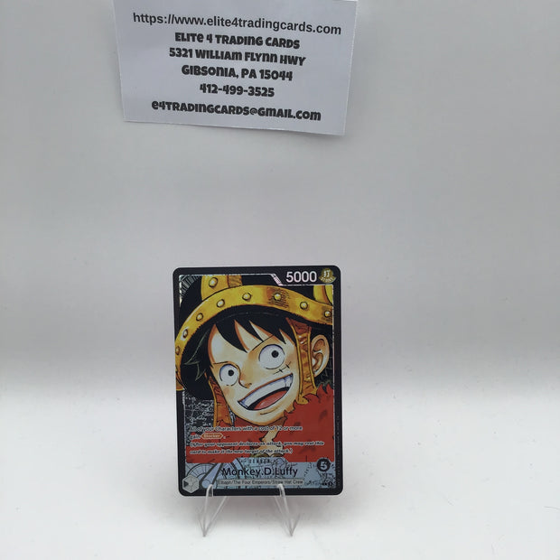 Monkey.D.Luffy (079) (Alternate Art) - The World's Strongest Warriors (OP17) - NM