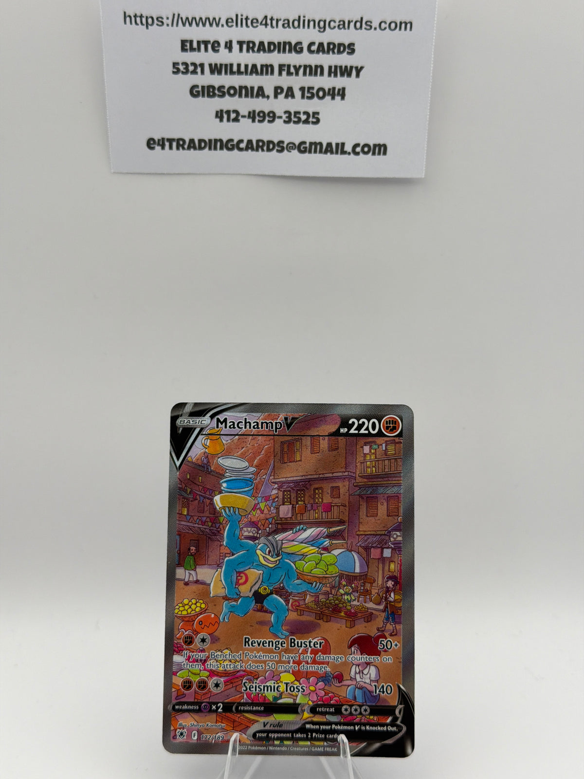 Machamp V (Alternate Full Art) - SWSH10: Astral Radiance (SWSH10)