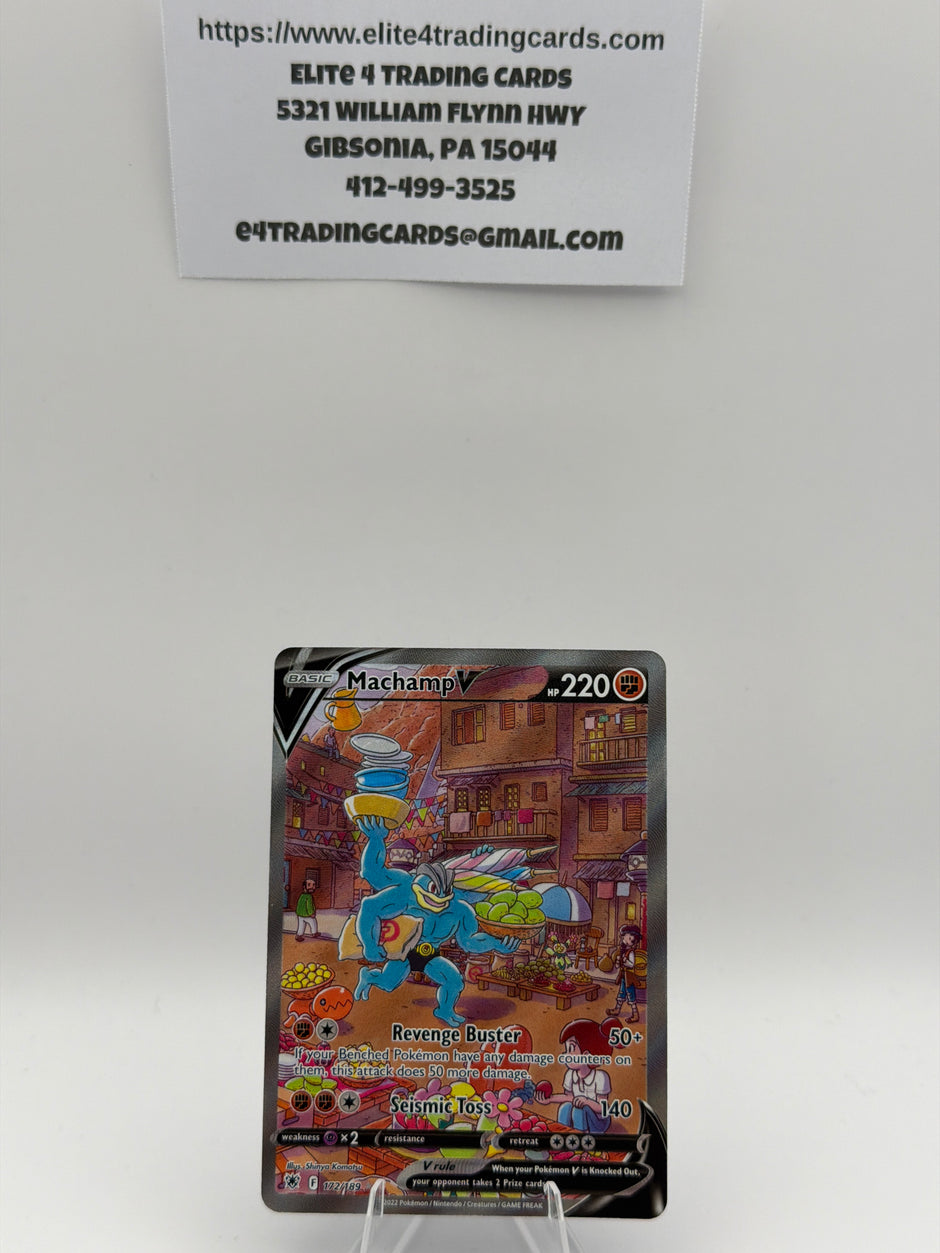 Machamp V (Alternate Full Art) - SWSH10: Astral Radiance (SWSH10)