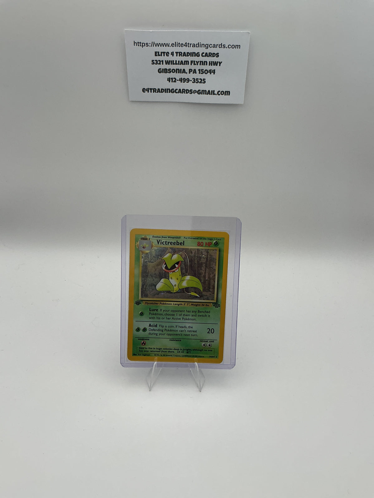 Victreebel (14) - Jungle (JU) 1st ED - MP