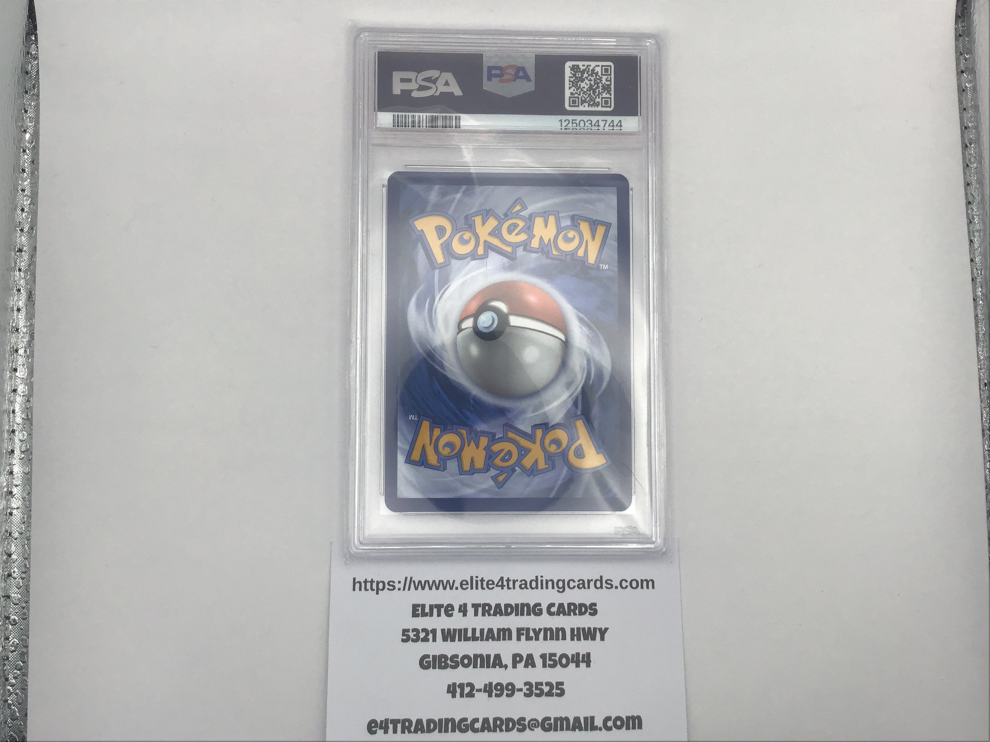 Bloodmoon Ursaluna ex #168 Pokemon Prismatic Evolutions (PSA 10)