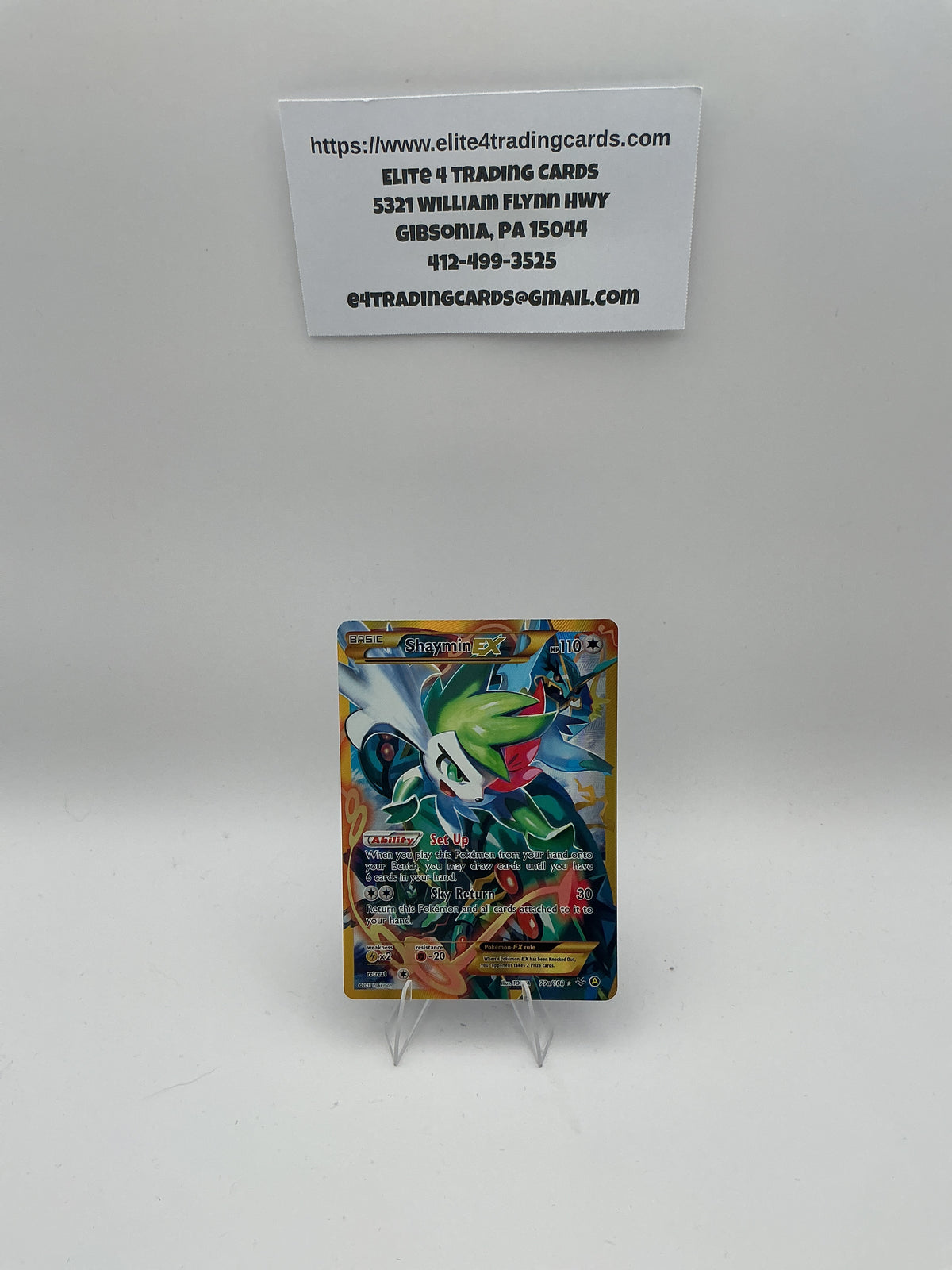 Shaymin EX - 77a/108 - Alternate Art Promos (PR) - LP