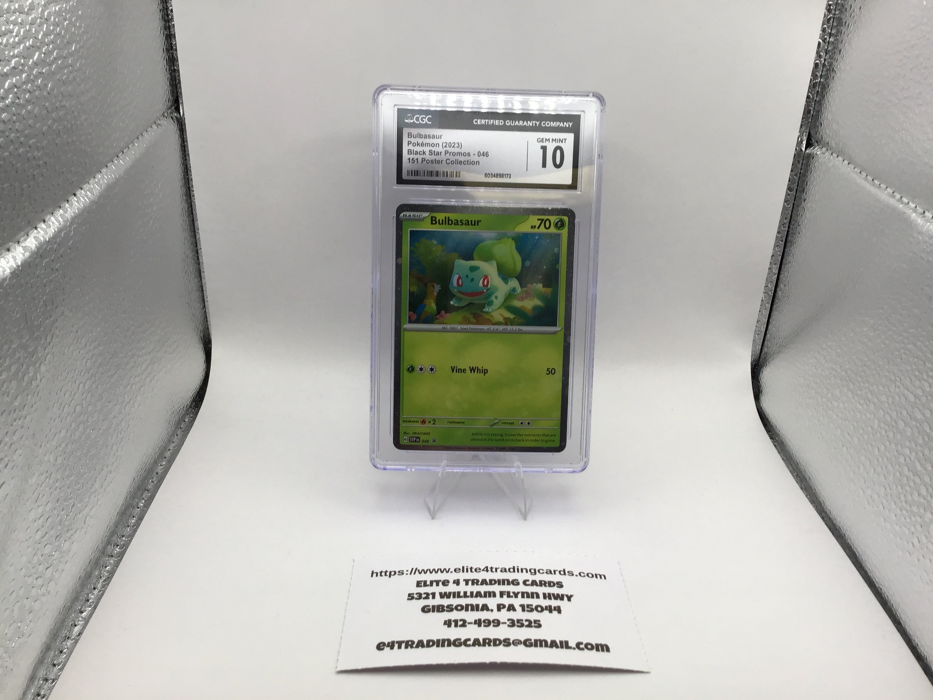Bulbasaur #46 Pokemon Promo (CGC 10)