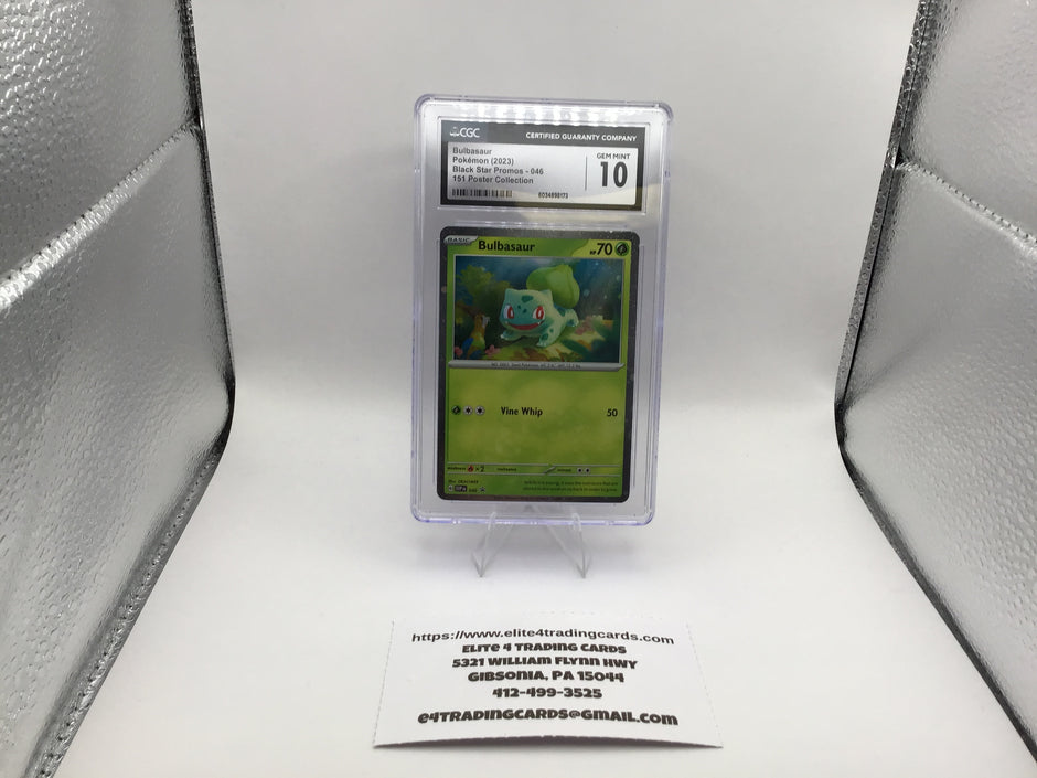 Bulbasaur #46 Pokemon Promo (CGC 10)