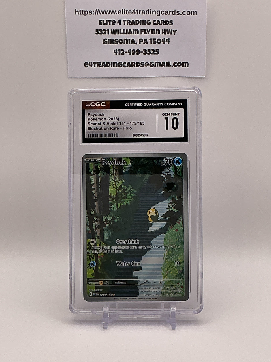 Psyduck #175 Pokemon Scarlet & Violet 151 (CGC 10)