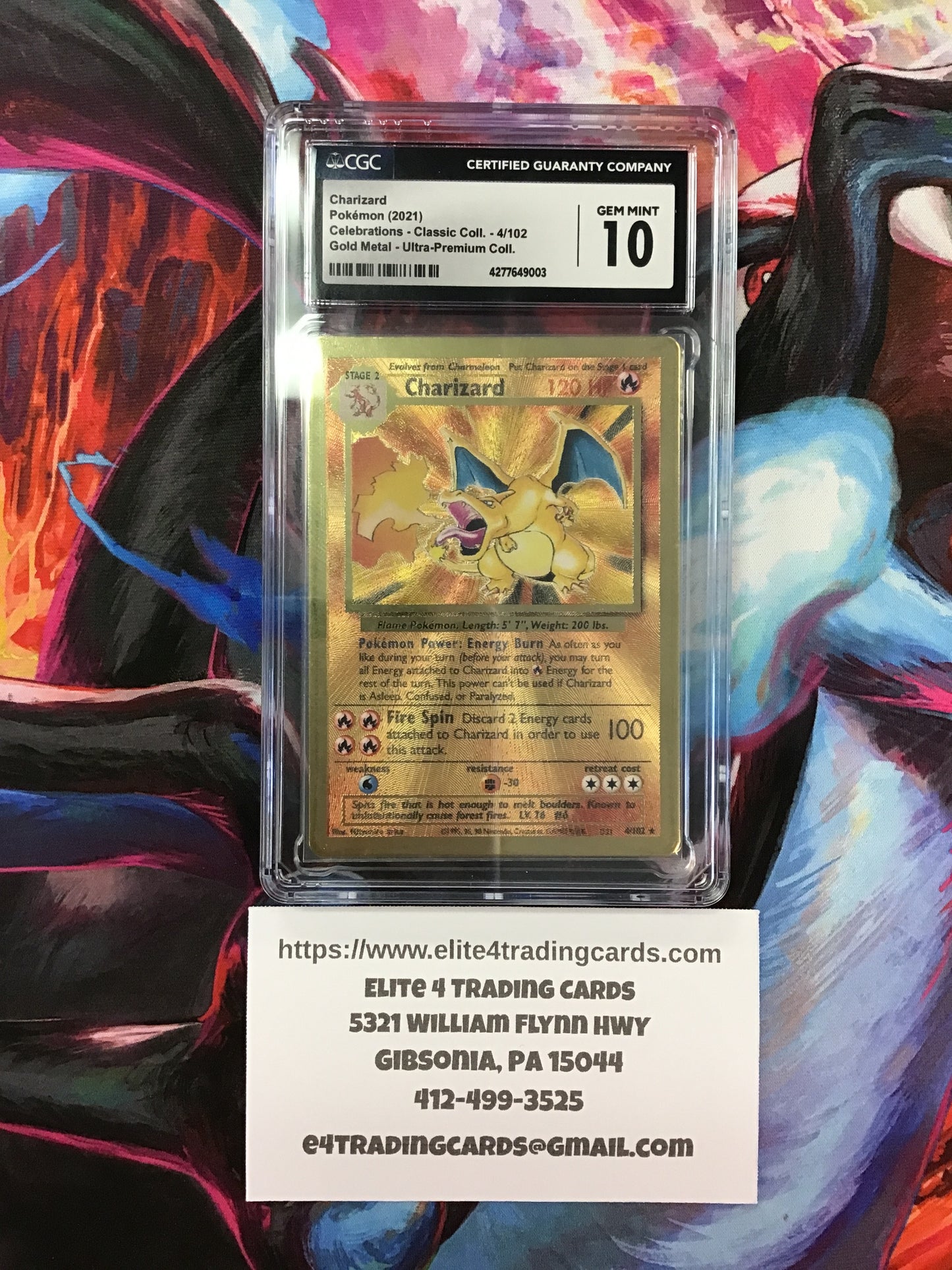 Charizard [Ultra Premium Collection] #4 Pokemon Celebrations