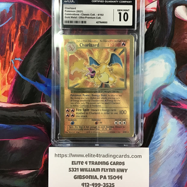 Charizard [Ultra Premium Collection] #4 Pokemon Celebrations