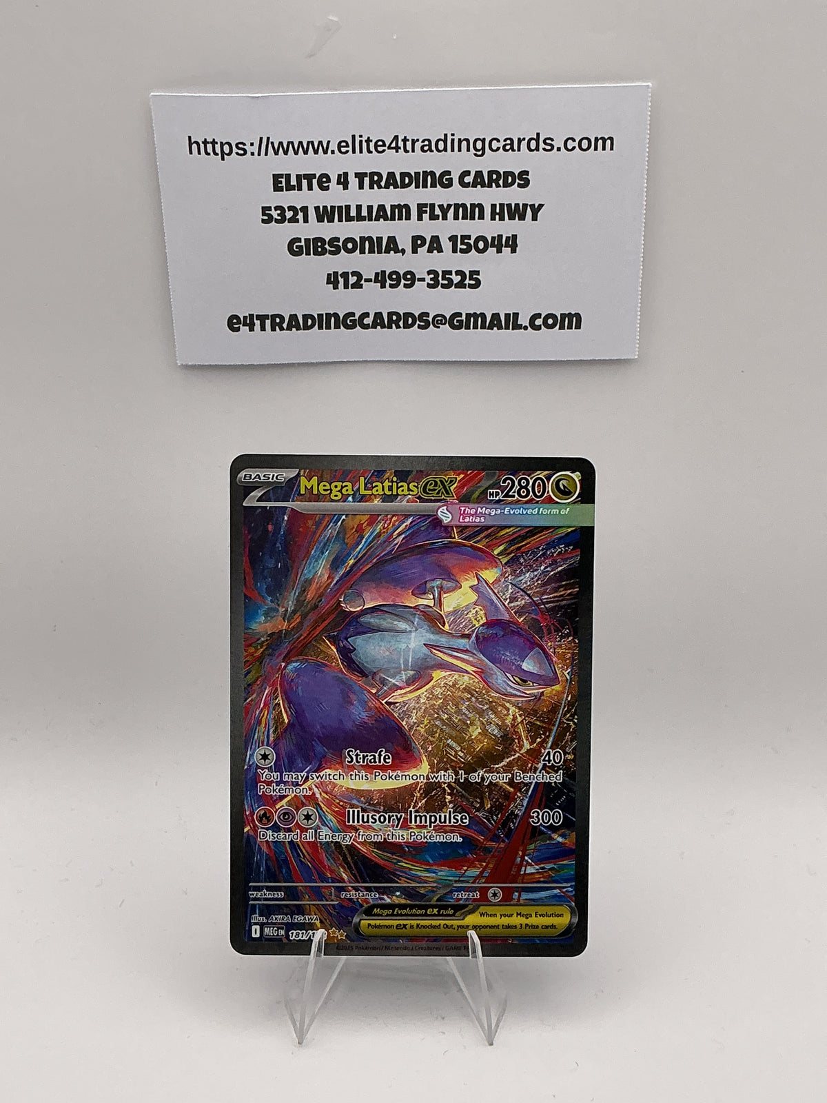 Mega Latias ex - 181/132 - ME01: Mega Evolution (MEG)