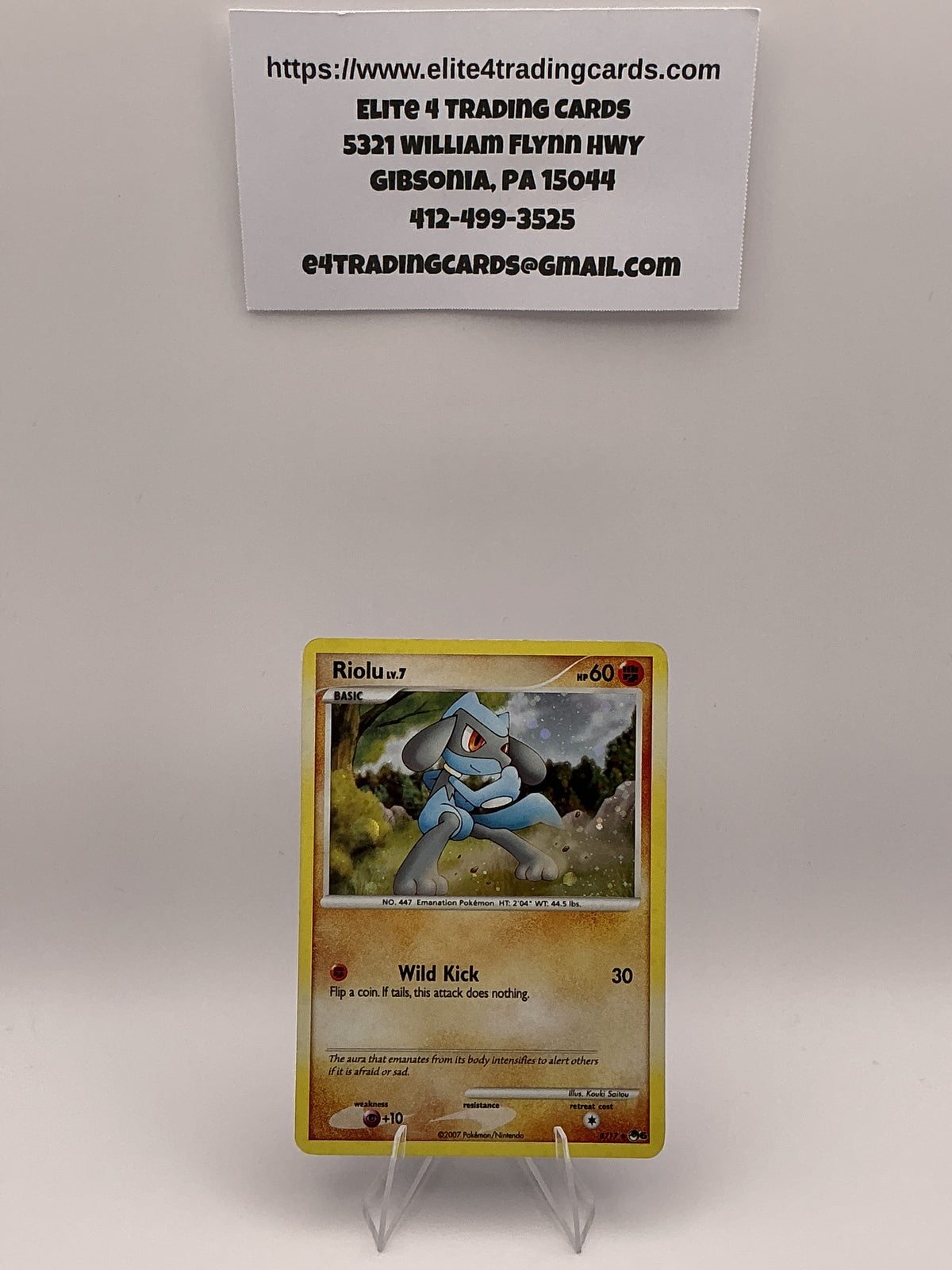 Riolu - POP Series 6 (POP) Holofoil - LP