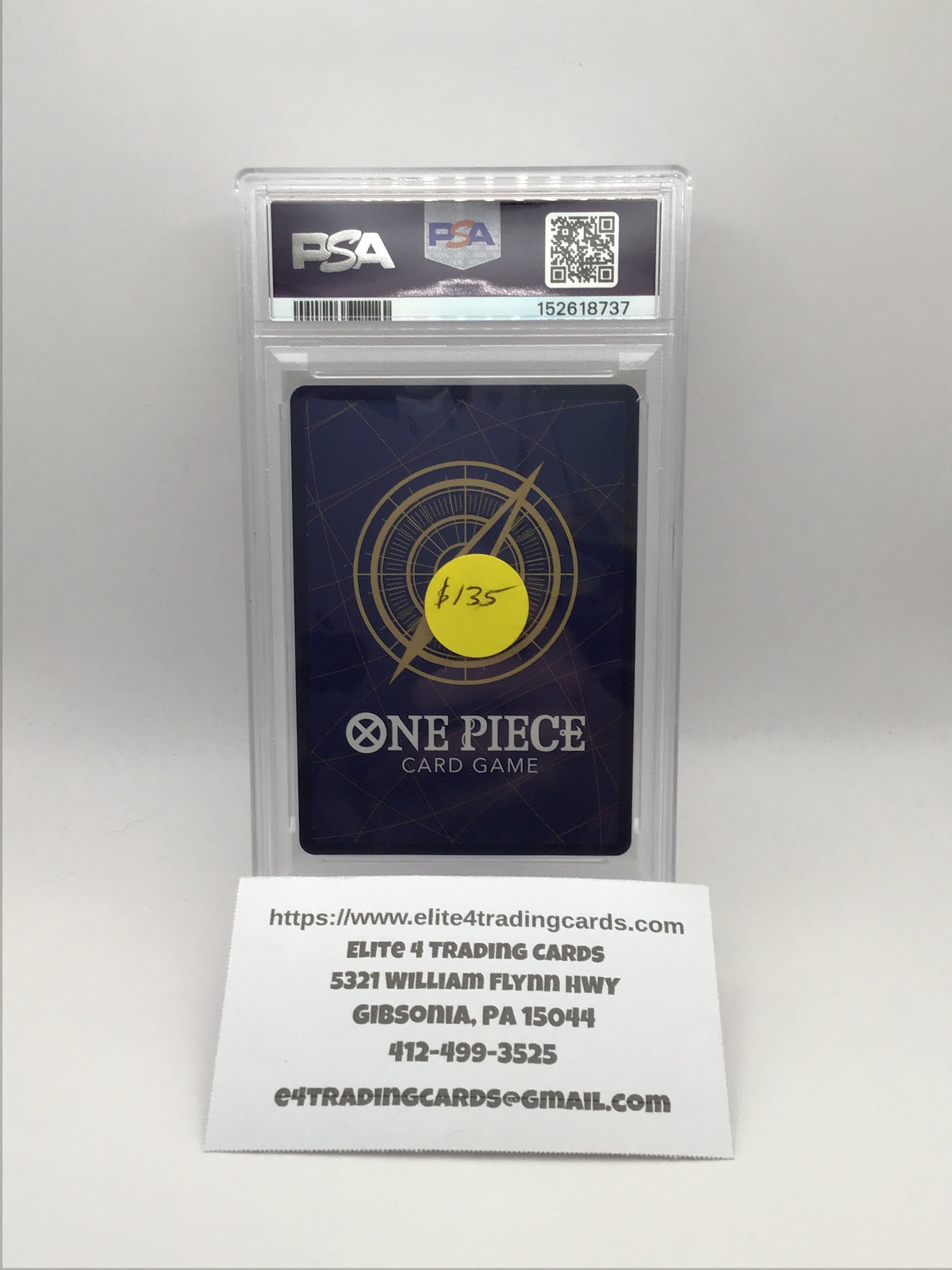 Portgas.D.Ace Alternate Art OP13-119 (PSA 10)