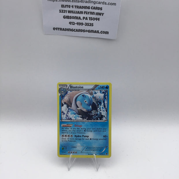 Blastoise - 16/101 (Cosmos Holo) - Blister Exclusives (BLE) - LP