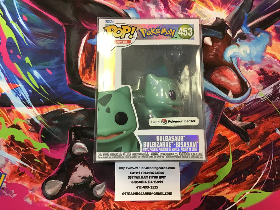 Bulbasaur #453 [Pearlescent] Pokemon Center Funko Pop!