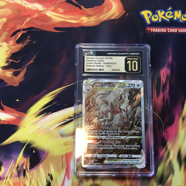 CGC Pristine 10 Hisuian Zoroark Vstar