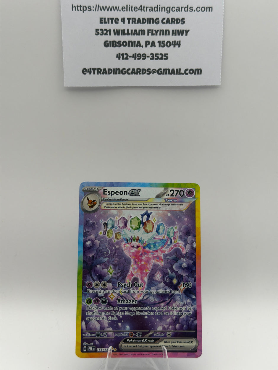 Espeon ex - 155/131 - SV: Prismatic Evolutions (PRE) LP+
