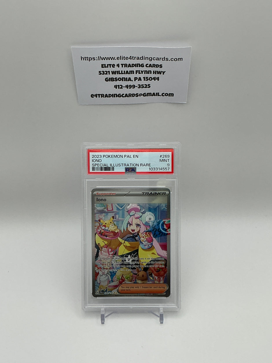 Iono #269 Paldea Evolved (PSA 9)