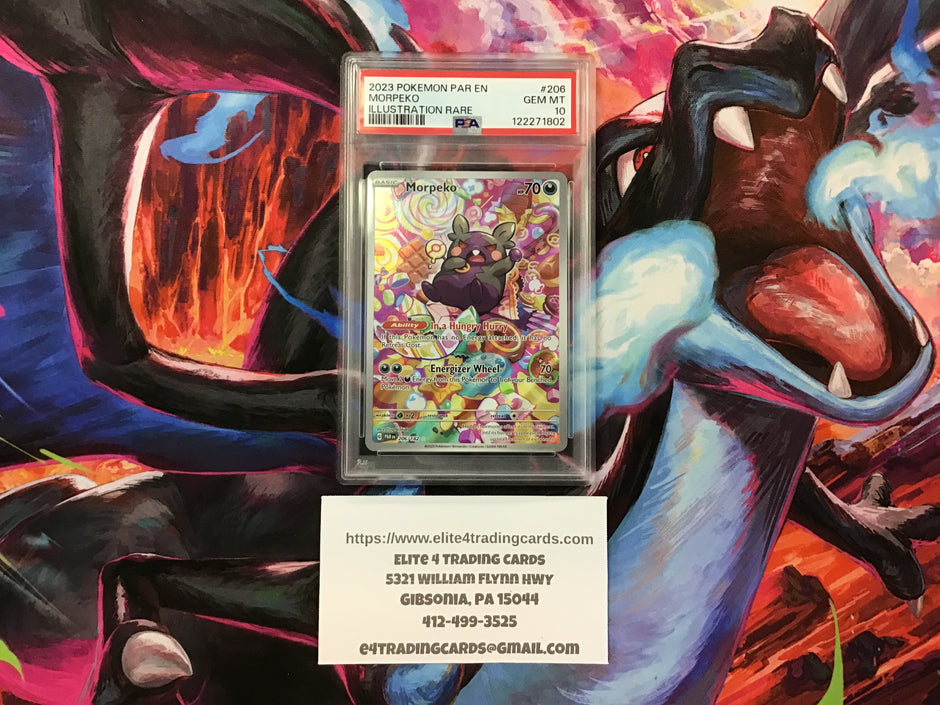 Morpeko #206 Pokemon Paradox Rift (PSA 10)