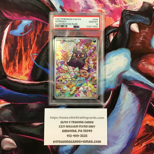 Morpeko #206 Pokemon Paradox Rift (PSA 10)