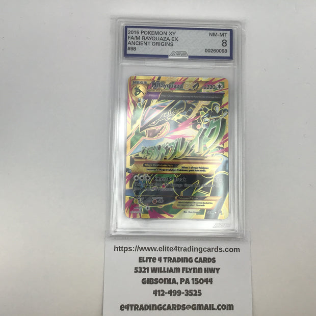 M Rayquaza EX #98 Pokemon Ancient Origins (AGS 8)