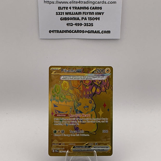 Pikachu ex - 179/131 - SV: Prismatic Evolutions (PRE) - NM
