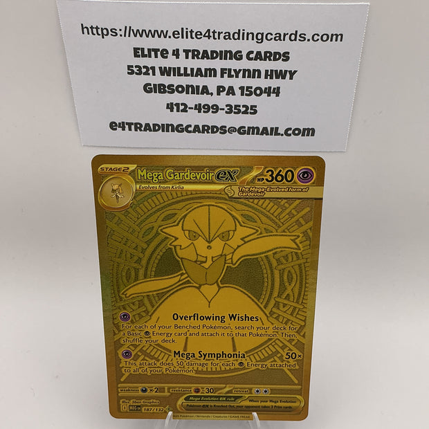 Mega Gardevoir ex - 187/132 - ME01: Mega Evolution (MEG) - NM
