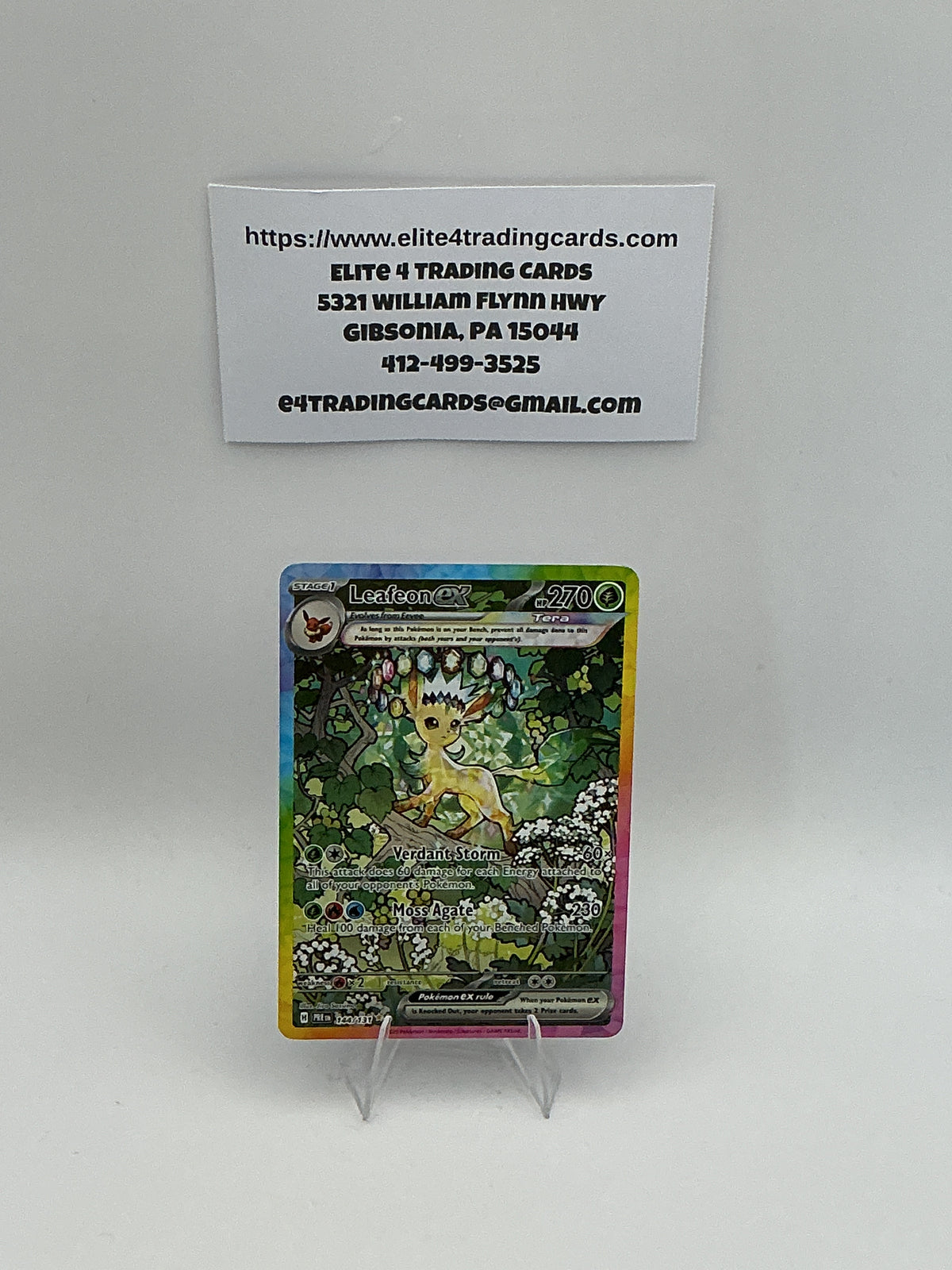 Leafeon ex - 144/131 - SV: Prismatic Evolutions (PRE) LP