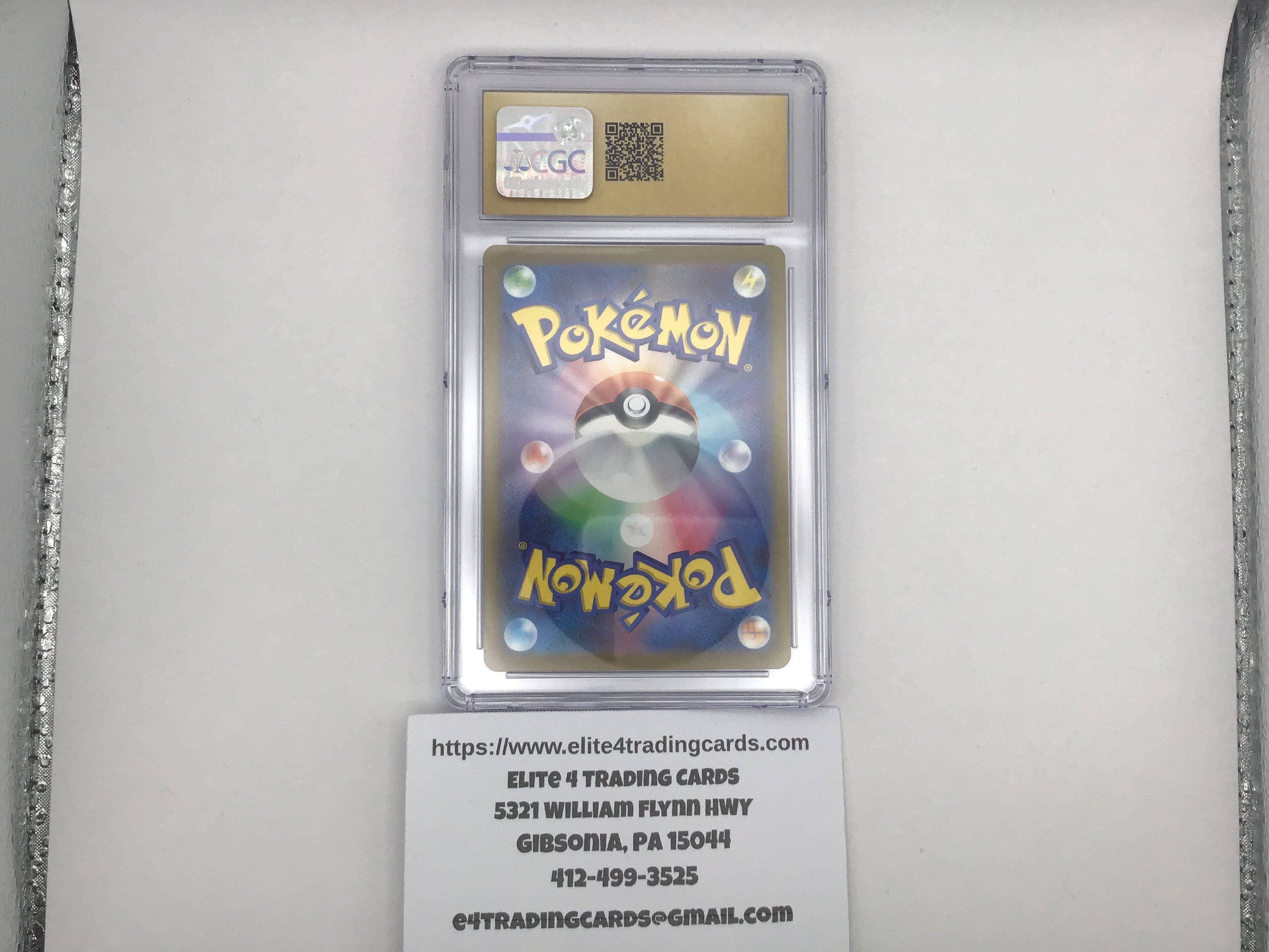 Giovanni's Charisma #197 Pokemon Japanese Scarlet & Violet 151 (CGC PRISTINE 10)