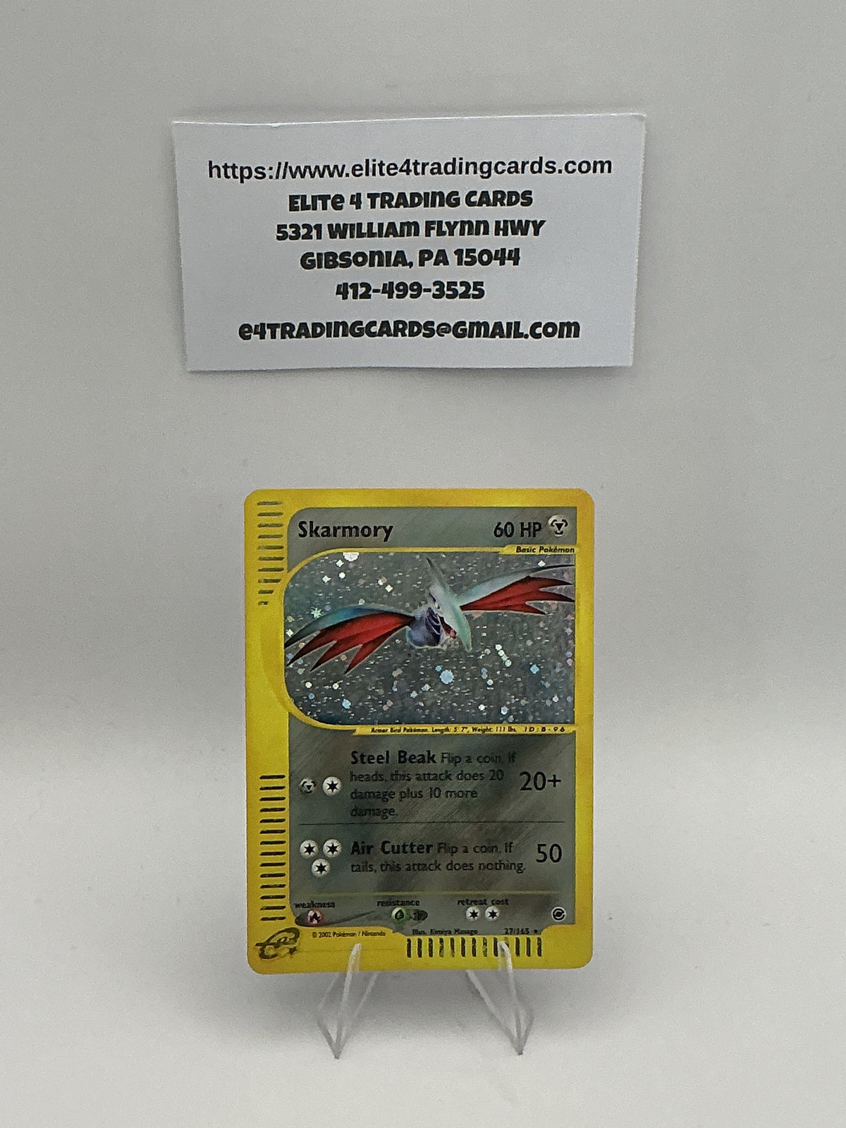 Skarmory (27) - Expedition (EX) - LP-