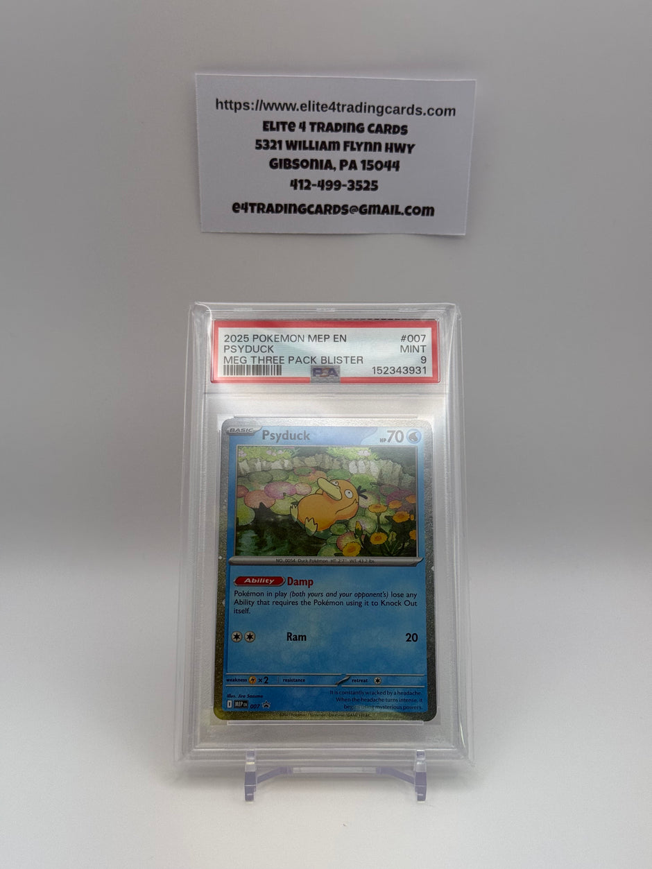 Psyduck #7 Promo (PSA 9)