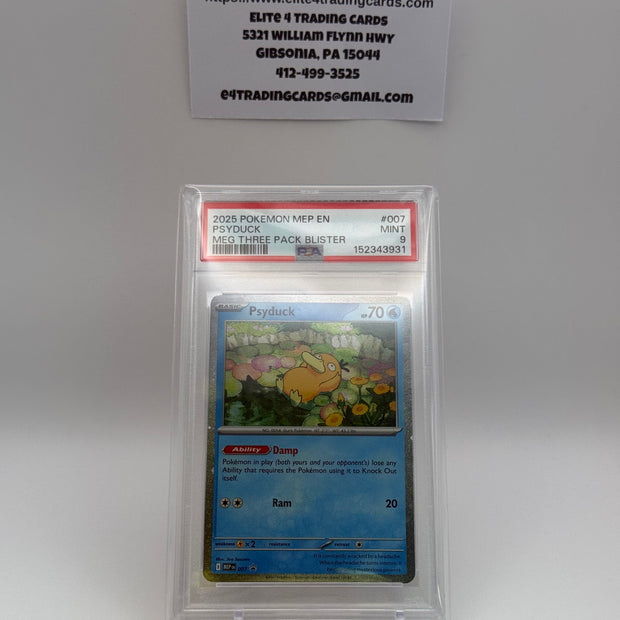 Psyduck #7 Promo (PSA 9)