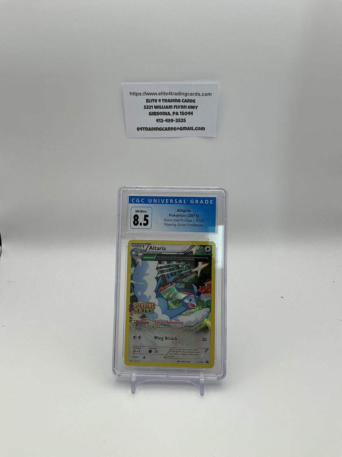 Altaria #XY46 Pokemon Promo  (CGC 8.5)