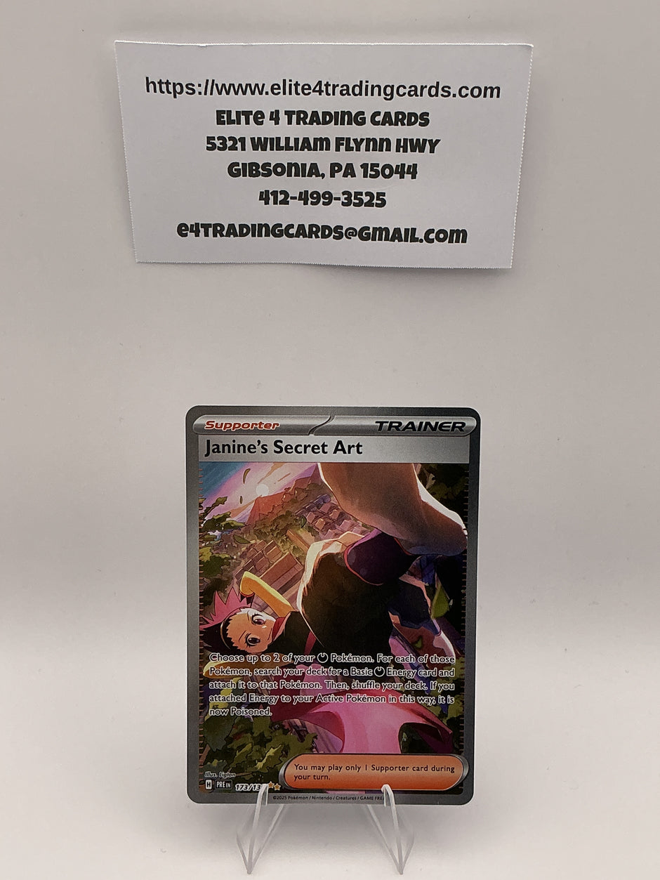Janine's Secret Art - 173/131 - SV: Prismatic Evolutions (PRE)