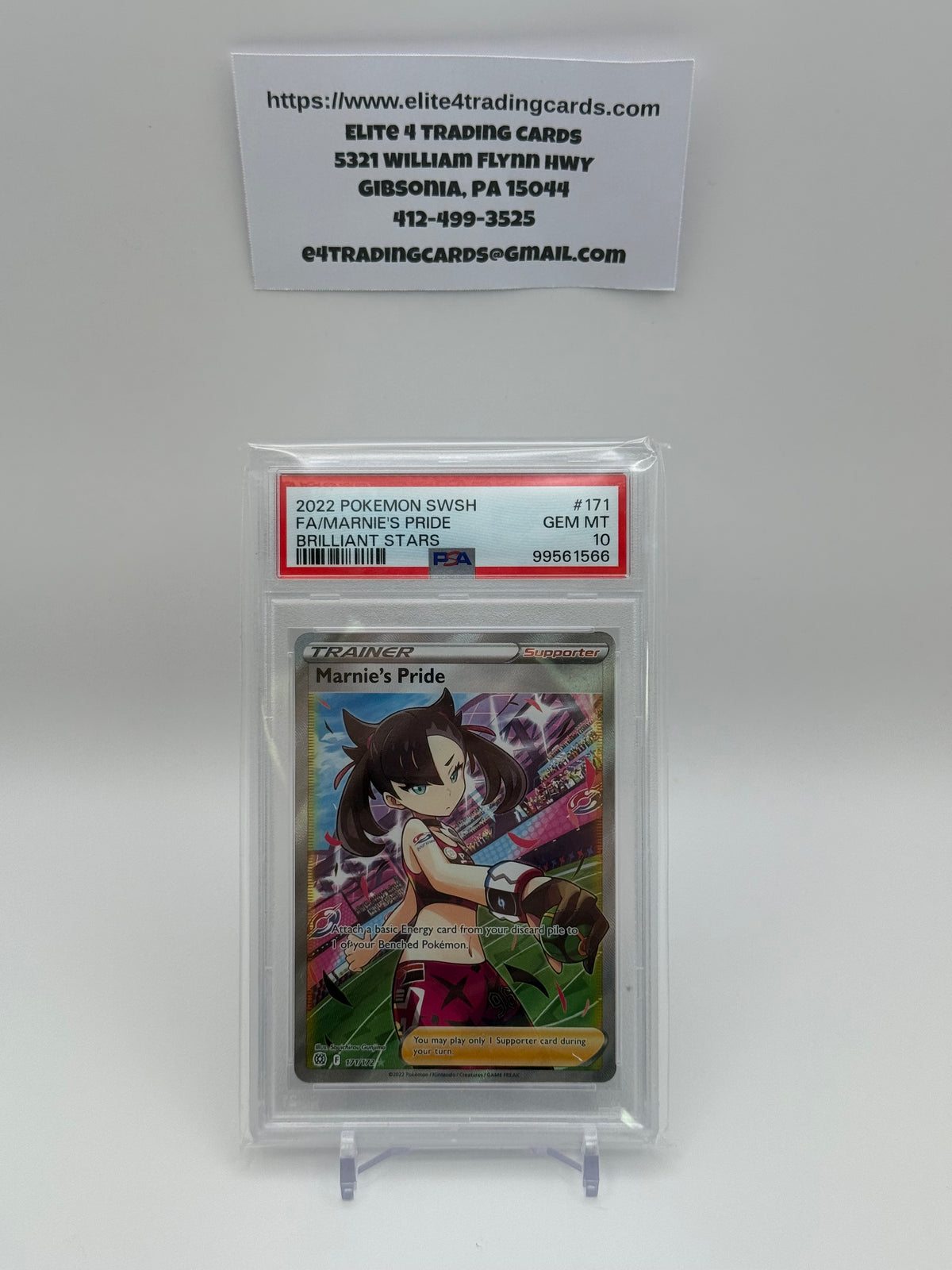 Marnie's Pride #171 Brilliant Stars (PSA 10)