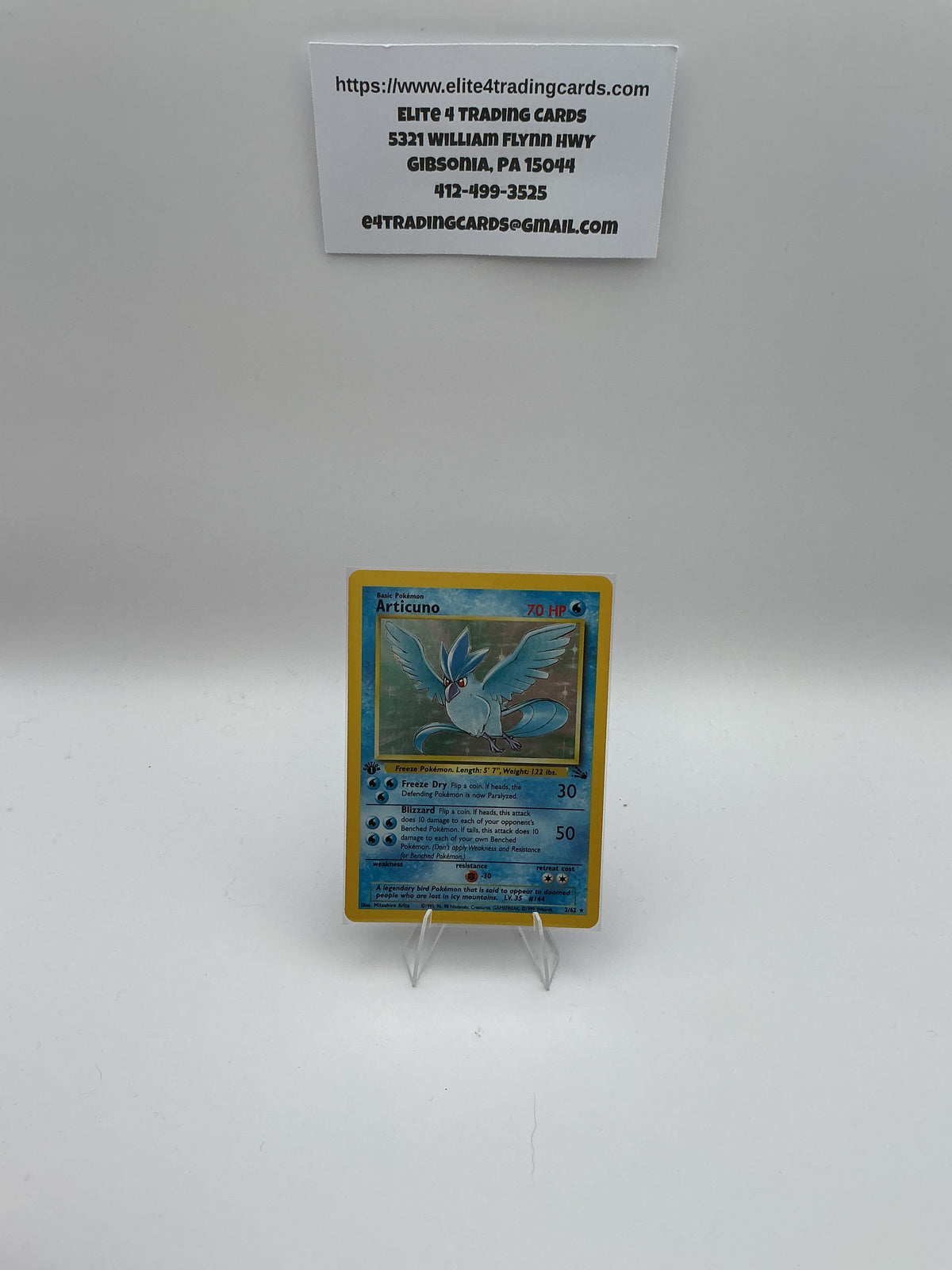 Articuno (2) - Fossil (FO) - (LP)