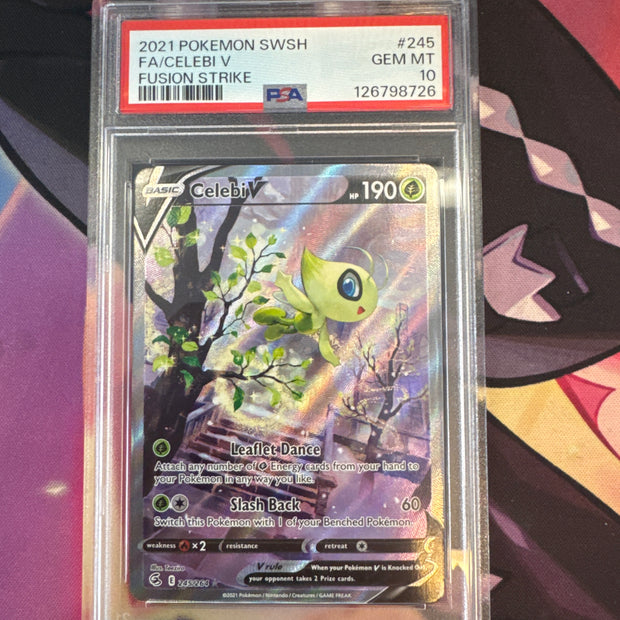 Celebi V #245 PSA