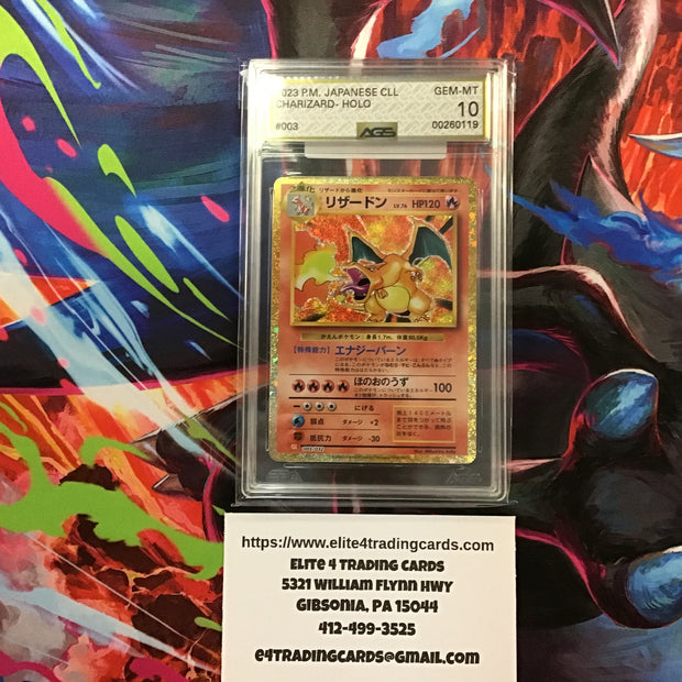Charizard #3 Pokemon Japanese Classic: Charizard (AGS 10)