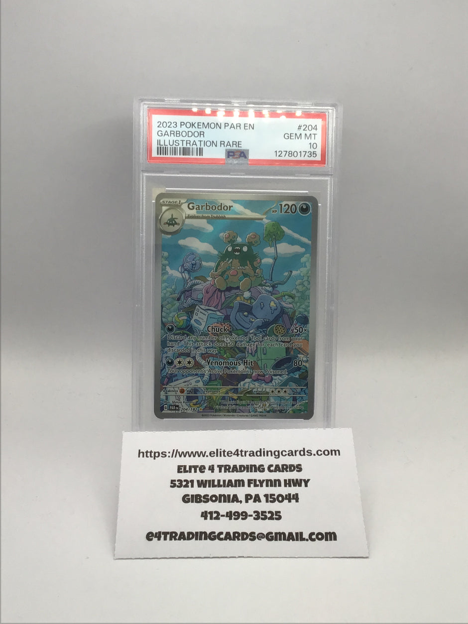 Garbodor #204 Pokemon Paradox Rift (PSA 10)