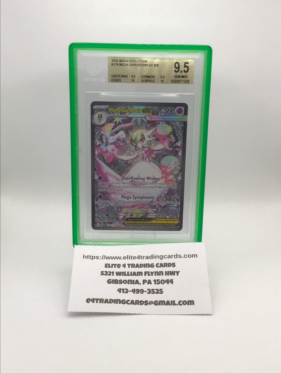 Mega Gardevoir ex #178 Mega Evolutions (BGS 9.5)
