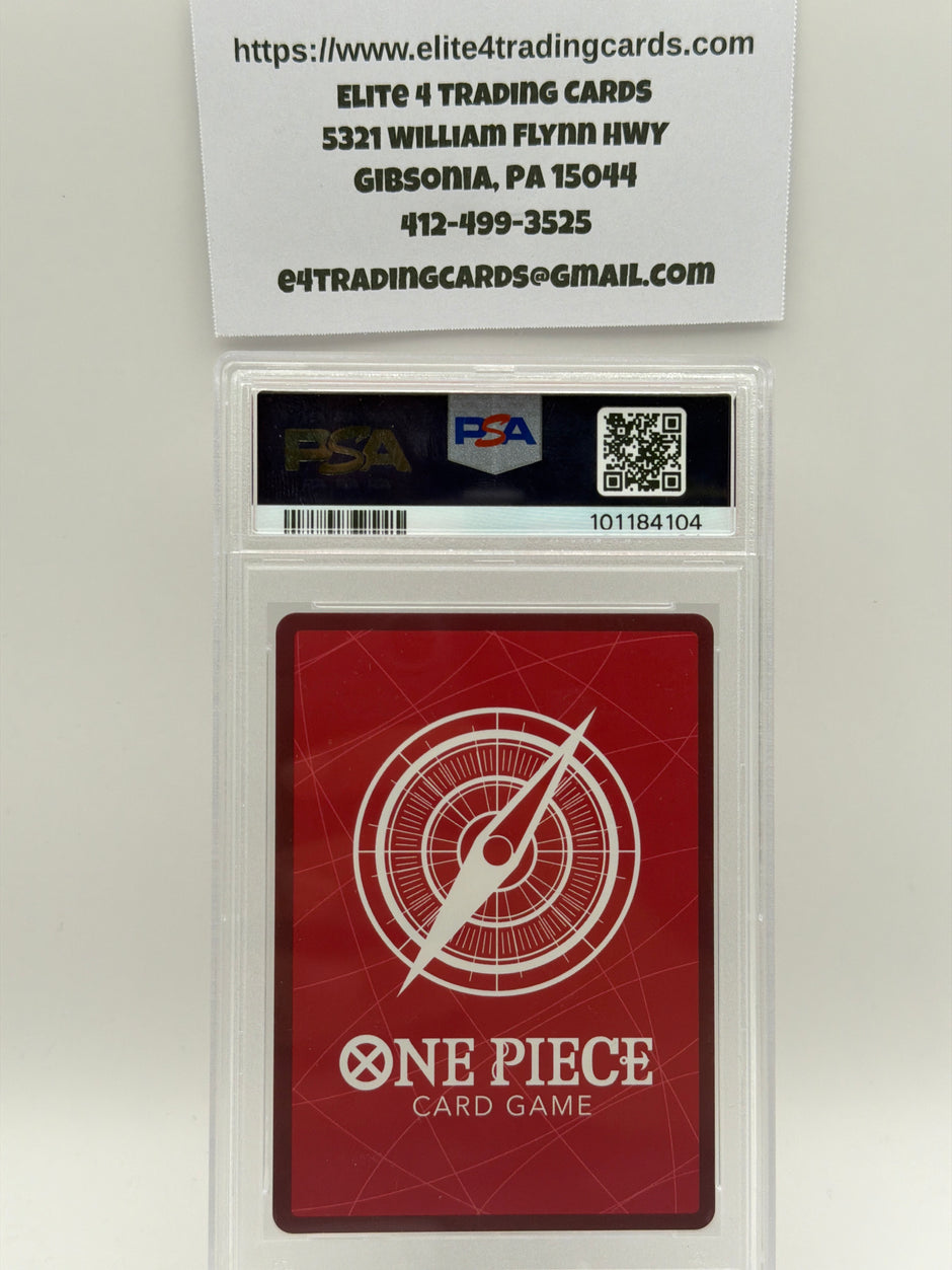 Charlotte Pudding [Alternate Art] OP08-058 One Piece Two Legends (PSA 10)
