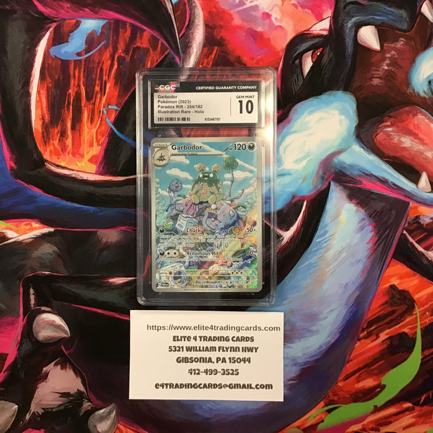 Garbodor #204 Pokemon Paradox Rift (CGC 10)
