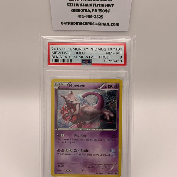 Mewtwo #XY101 Pokemon Promo (PSA 8)