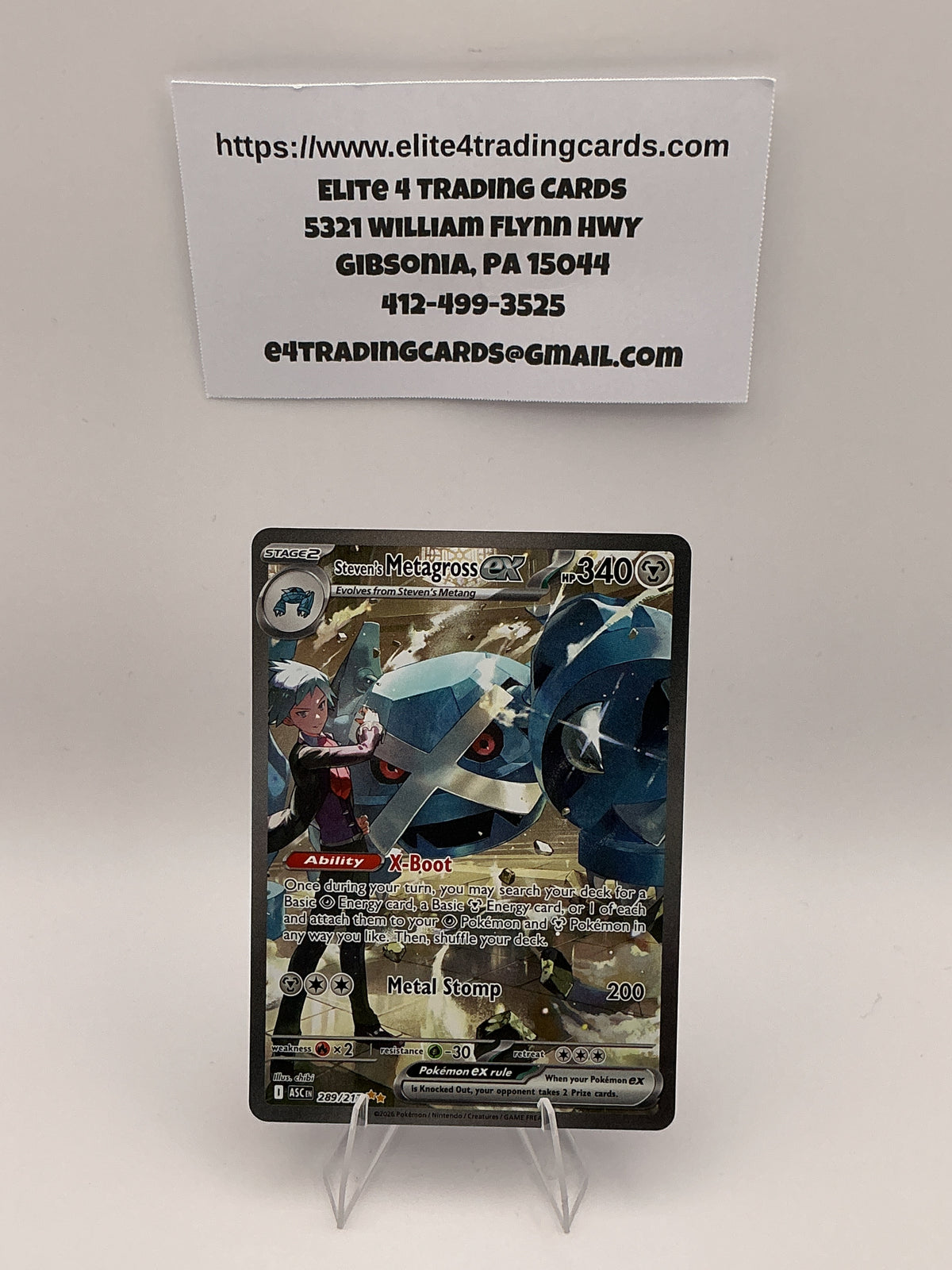 Steven's Metagross ex - ME: Ascended Heroes (ASC)
