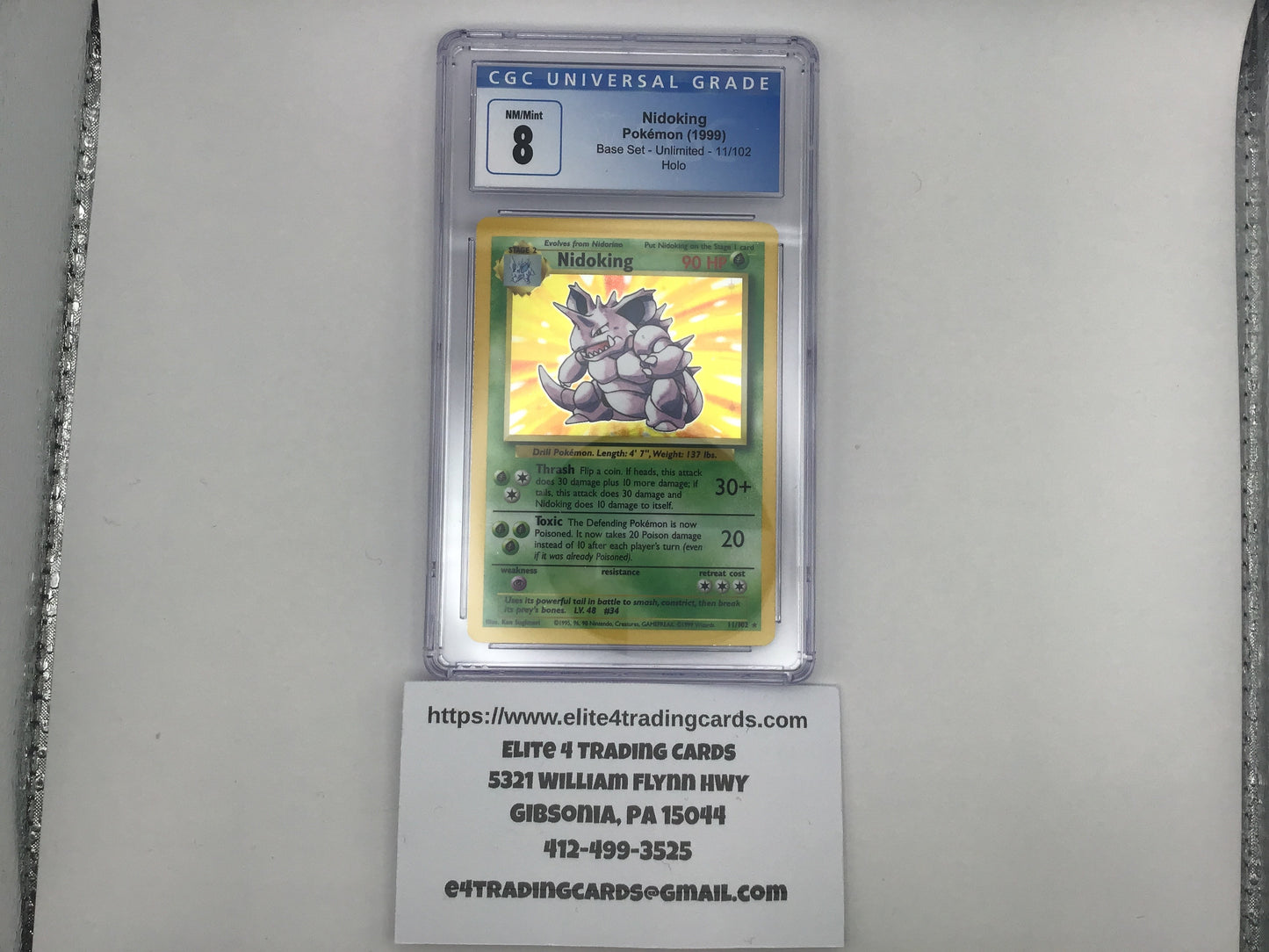 CGC 8 Nidoking